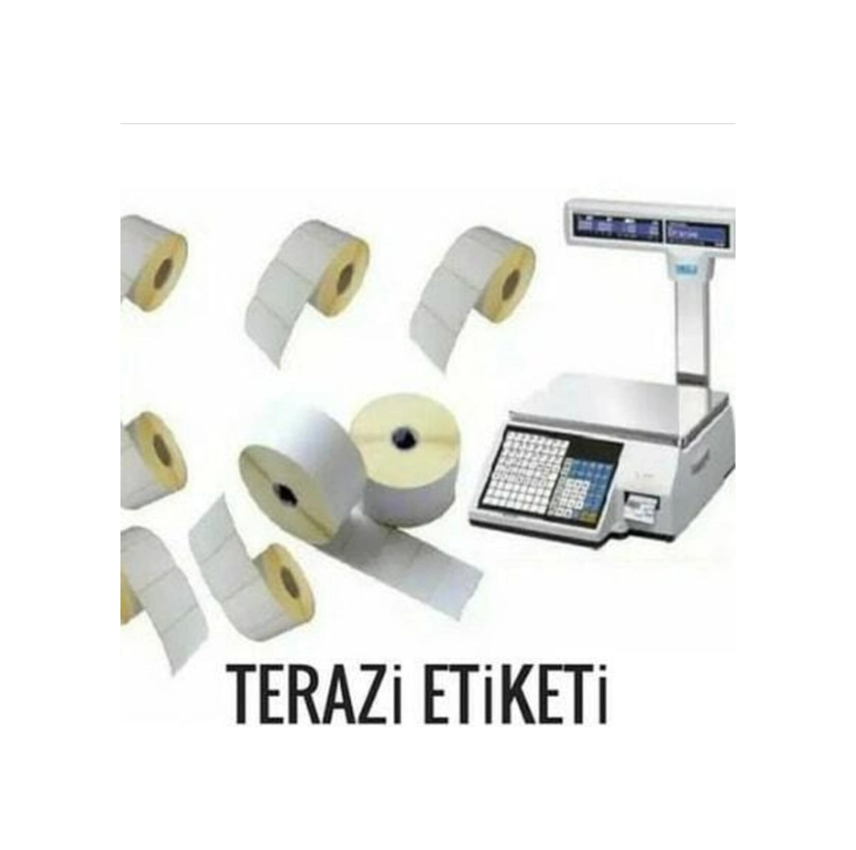 Ku Sursuz Ürün 40x58 Termal Terazi Etiketi 1 Rulo 500 Sarım Diğer