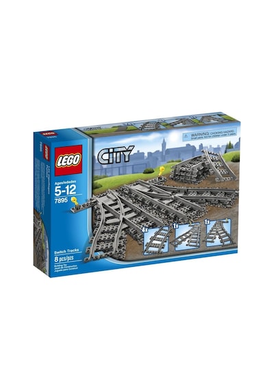 LEGO® City 7895 Makas Raylar 8 Parça