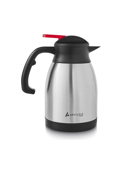 Aryıldız 153ar274149 Power 1.5 L Termos İnox Açık Gri