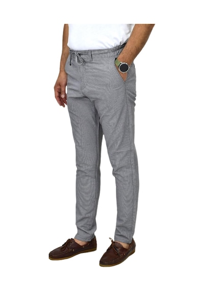 Erkek Jogger Silim Fit Kumaş Pantolon P1005 Bgl-st04503 Gri