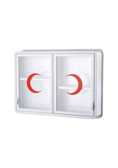 Ecza Dolabı Pratik Açılır Kapanır Kapaklı 45 x 35 x 10 CM-156