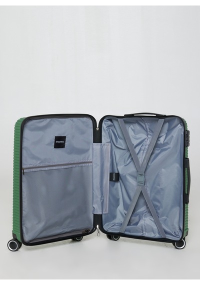Discovery Expedition Yeşil Unisex Çekçekli Sert Valiz Dc-5224 Orta