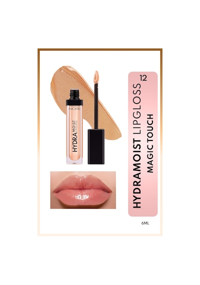 Note Cosmetique Hydramoist Lipgloss Nemlendirici Dudak Parlatıcısı - 12 Magic Touch - Işıltılı
