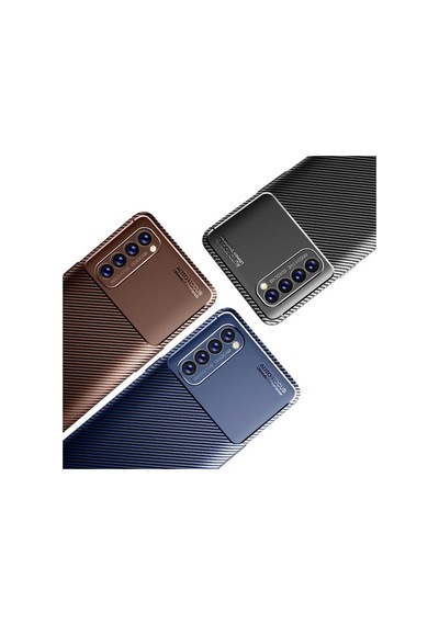 Oppo Reno 4 Pro 4g Kılıf Zore Negro Silikon Kapak Siyah