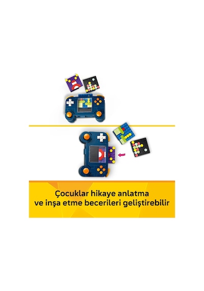 LEGO® Creator 3’ü 1 Arada Retro Oyun Konsolu 31380 – 8 Yaş ve Üzeri Çocuklar için Yaratıcı Oyuncak Yapım Seti (268 Parça)