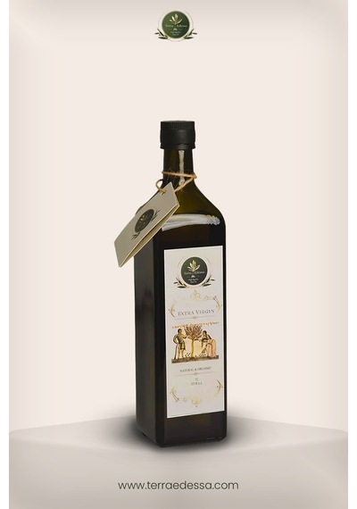 Terra Edessa Olio High Quality Olive Oil Erken Hasat Natürel Sızma Zeytinyağı - 1 Lt - Mezopotamya'nın Bereketli Lezzeti
