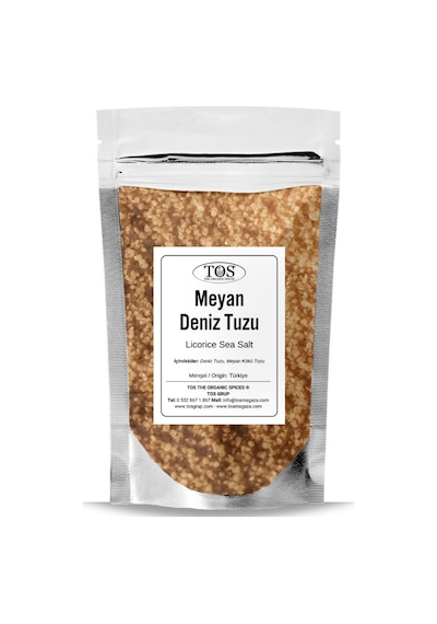 Tos The Organic Spices Meyan Deniz Tuzu 500 G Licorice Sea Salt