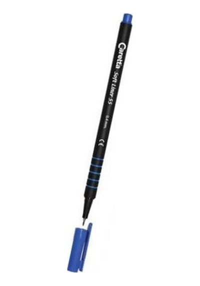 Caretta 55-19 Soft Liner Kalem Mavi/ Siyah