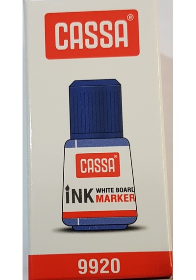 Cassa Beyaz Tahta Kalemi Mürekkebi 20Ml Mavi