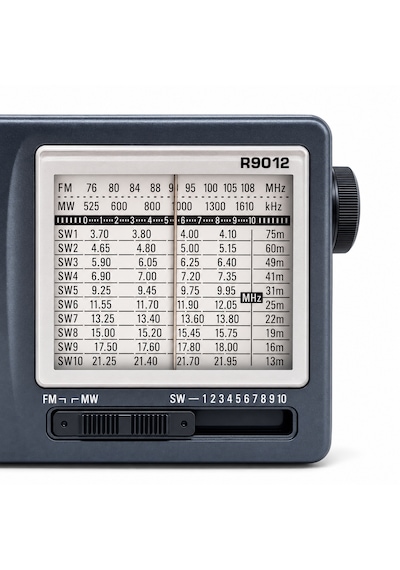Tecsun R-9012 Pilli 12 Bant Dünya Radyosu Fm Mw Sw Kısa Dalga Analog Cep Radyosu Teleskopik Antenli