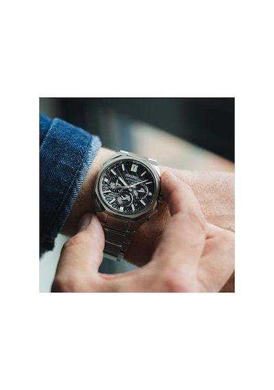 Seiko Astron Gps Solar Hab002j1 Erkek Kol Saati Gri