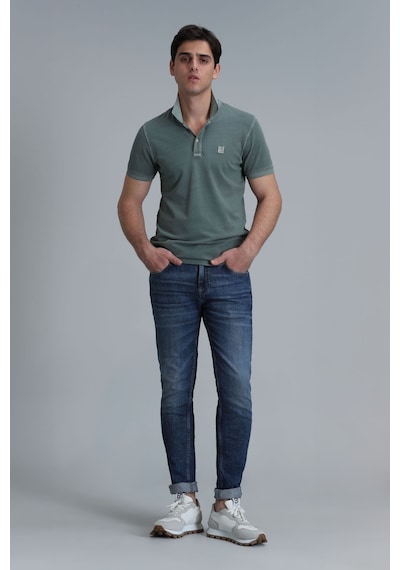 Lufian Erkek Vernon Smart Polo T-shirt 111040163 Nefti