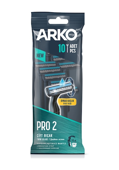 2 Adet Arko Tıraş Bıçağı T2 Pro Poşet 10'lu 84576624