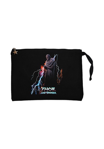 Thor Gorr Siyah Clutch Astarlı Cüzdan / El Çantası Siyah