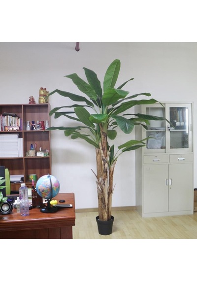 Yapay Ağaç Dev Muz Ağacı Yapay Starliçe 280cm 3 Gövdeli