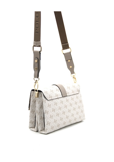 Çapraz Çanta Kadın 1009-43180 Silver Polo Çapraz Çantası M178 Bej-mat Kum Bej-mat Kum Bej - Kum