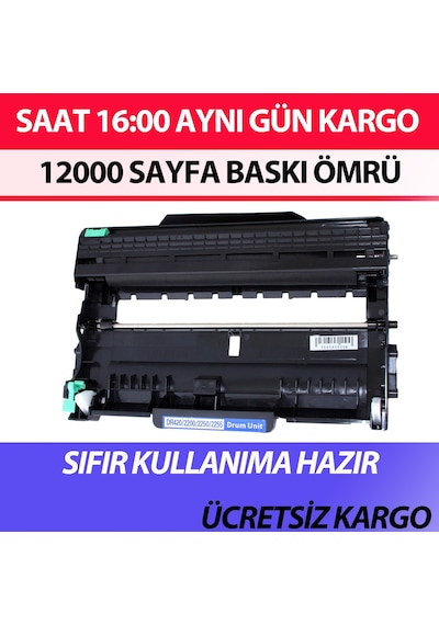 For Brother Hl-2130 Drum Ünitesi 12000 Sayfa Baskı Ömrü Uyumlu