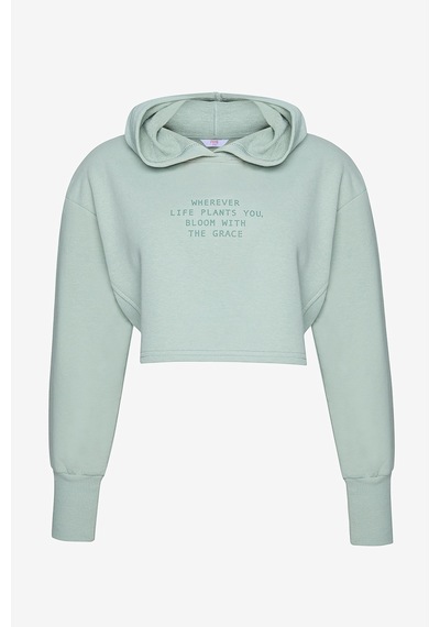 Penti Rib Detaylı Açık Yeşil Sweatshirt Ge34 Açık Yeşil