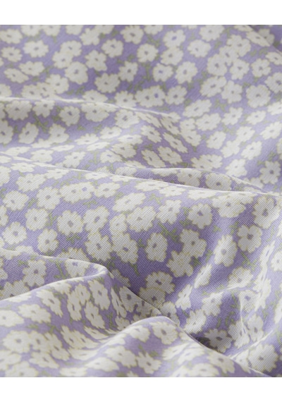 English Home Daisy Touch Kolay Ütülenir Tek Kişilik Nevresim Seti 160x220 Cm Lila-turuncu