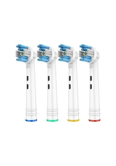 Cordial Oral B Braun Uyumlu Profesyonel Yedek Diş Fırçası Kafaları 4'lü Paket