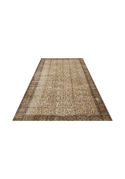 Gerçek El Dokuma Vintage Eskitme Halı 182 X 288 Cm 8759