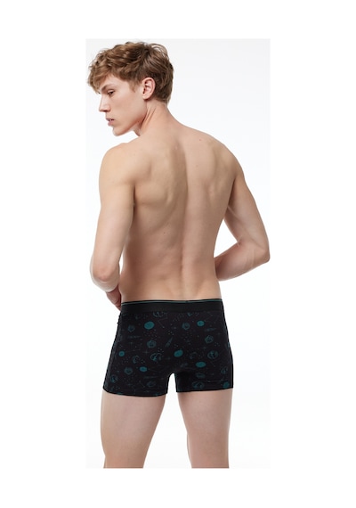 Malabadi Erkek Desenli 8 Li Premium Collection Modal Boxer 8m252 Renkli