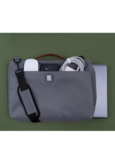 Minbag Micheal 15" Laptop Çantası Gri