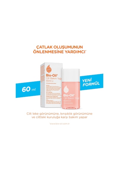Bio-oil Çatlak Oluşumunu Önleyici Cilt Bakım Yağı Karma125ml+60ml
