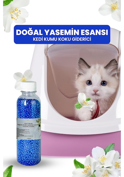 Electron Kedi Kumu ve Tuvaleti Koku Giderici Granül Yasemin Ferahlatıcı