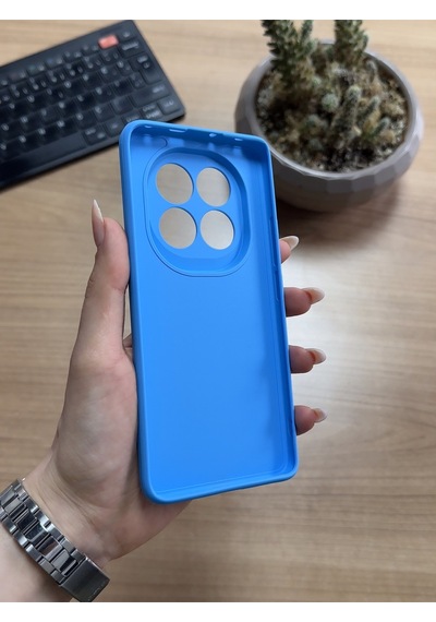 Redmi Note 14 Pro 5g Silikon Kılıf Xfab Mavi
