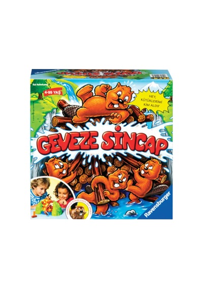Geveze Sincap Aile Oyunu - 2 Adet Tarı