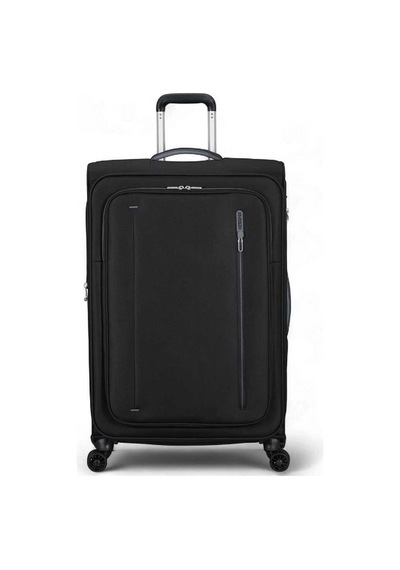 American Tourister Siyah Erkek Çekçekli Kumaş Valiz Cloudrıder-spınner L Exp Tsa