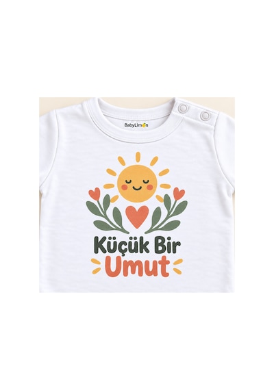 Babylimon Küçük Bir Umut Beyaz Kısa Kollu Çıtçıtlı Bebek Zıbını Beyaz - Küçük Bir Umut - 928161955 Beyaz - Küçük Bir Umut Babylimon Küçük Bir Umut Beyaz Kısa Kollu Çıtçıtlı Bebek Zıbını Beyaz - Küçük Bir Umut - 928161955 Beyaz - Küçük Bir Umut