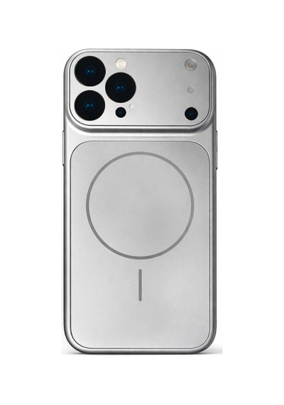 Apple iPhone 13 Pro Max Uyumlu Kamera Korumalı Magsafe Wireless Şarj Özellikli Full Glass Arka Kapak