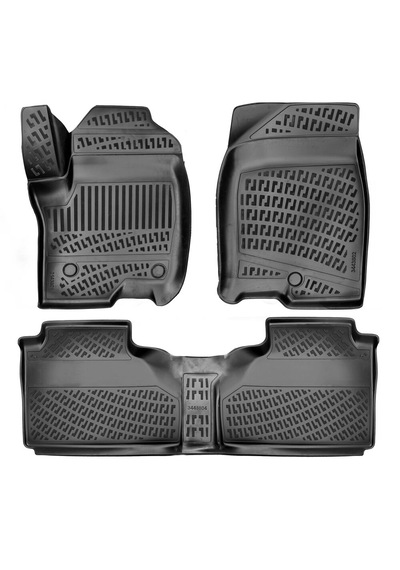 Cadillac Escalade Esv 5 Koltuklu 2025 Geometrik Desenli 3d Havuzlu Oto Paspas Siyah