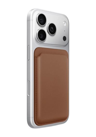 Nettech Nt-cw01 Telefon Mıknatıslı Deri Kartlık Cüzdan - Kahverengi