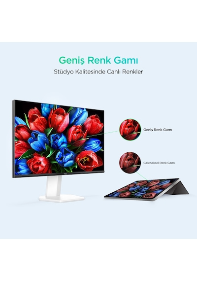 Tcl 25g54 24,5 İnç Fhd Mini Led Oyuncu Monitörü, 144 Hz, Hdr400, 5 Ms Gtg, %99 Srgb