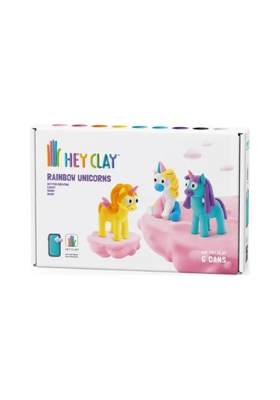 Hey Clay Yaratıcı Kil Seti - Lighty, Sunny, Rainy Çok  Renkli