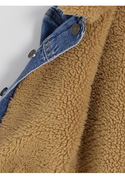 LC Waikiki Lcw Kids İndigo Kürk Yaka Polar Astarlı Erkek Çocuk Jean Ceket Mıd Indıgo Rodeo LC Waikiki Lcw Kids İndigo Kürk Yaka Polar Astarlı Erkek Çocuk Jean Ceket Mıd Indıgo Rodeo
