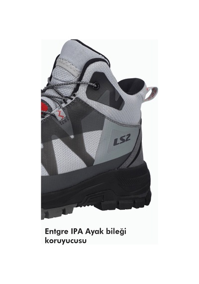 Ls2 Torrent Waterproof Motosiklet Botu Gri