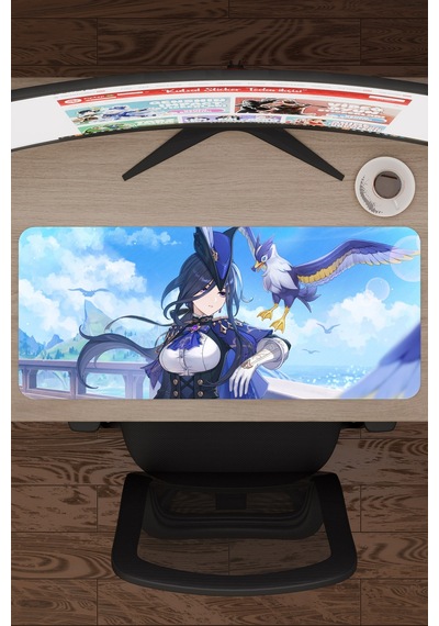 Clorinde Genshin Impact Anime Gacha V5 - 70x30 Xl Gaming Mouse Pad Fare Altlığı