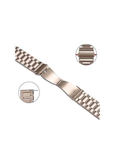 Huawei Watch 4 46mm-watch 4 Pro 22mm Uyumlu Ironweft Döküm Çelik