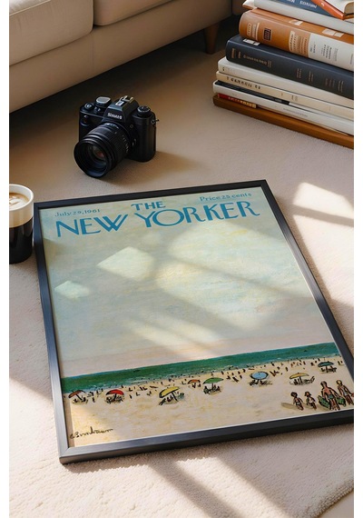 The New Yorker Çerçeveli Tablo July 29 1961