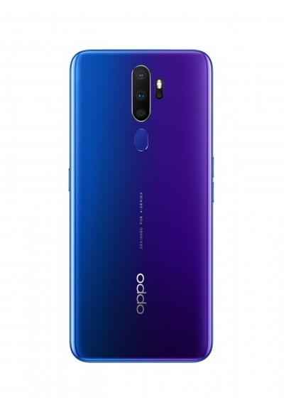 Oppo A9 2020 Arka Batarya Kapağı Mavi