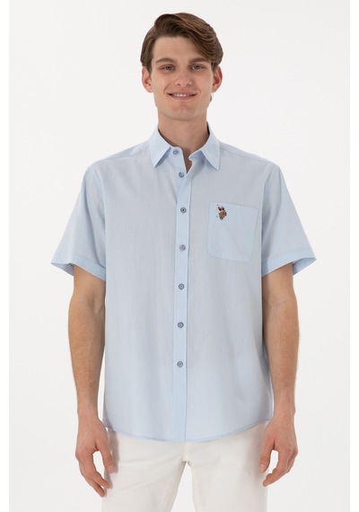 U.s. Polo Assn. Erkek Kısa Kollu Gömlek 2082772 Haki