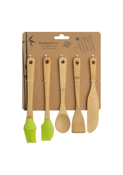 Bambum Team - 5’li Spatula Seti