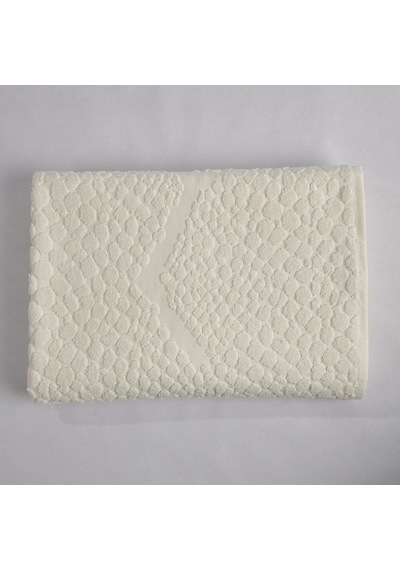 Velune Pamuk Banyo Havlusu Ekru 90x150 Cm Çok Renkli