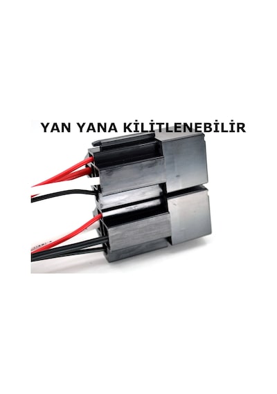 4 Kablolu Güç Röle Soketi 80a Kalın Bacak Fiş Uyumlu