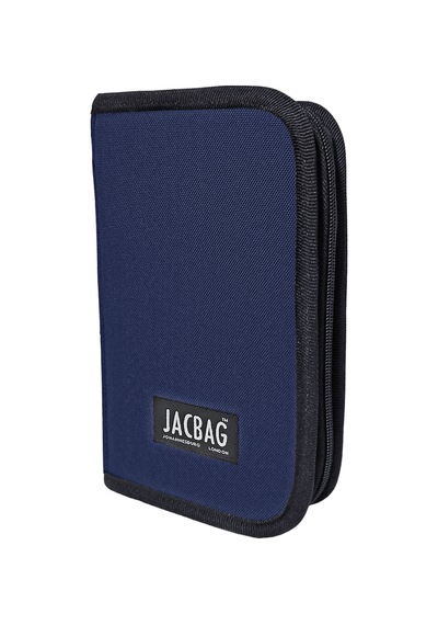 Jacbag Cover -sert Kapaklı Lastikli Kalem Kutusu Cover-lacivert renkli