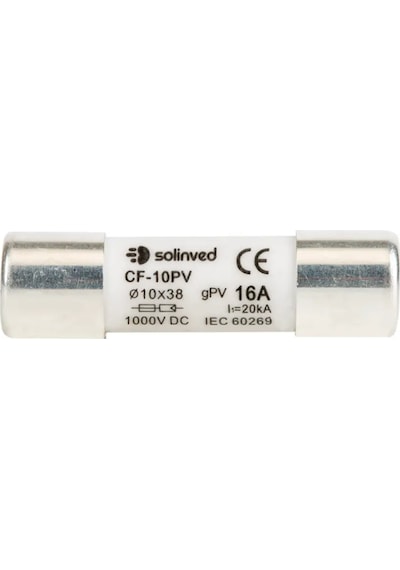Solinved 16a 1000v Dc Kartuş Sigorta - Slvfs-16